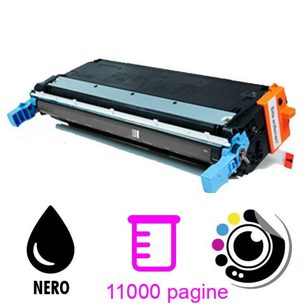 Toner compatibile HP C9730A / 645A Nero