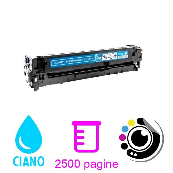 Toner compatibile HP CF541X / CF541A Ciano Nº203X / 203A