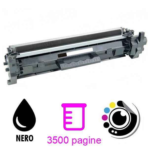 Toner compatibile HP CF230X / 30X Nero