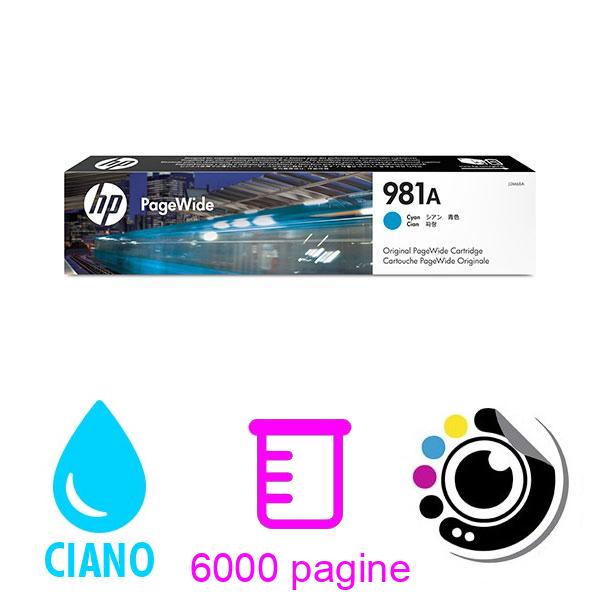 Originale Cartuccia HP 981A Ciano