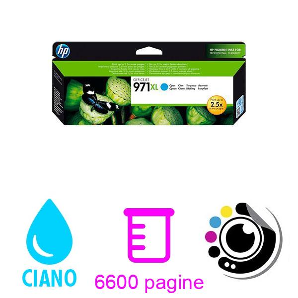 Originale Cartuccia HP 971XL Ciano CN626AE