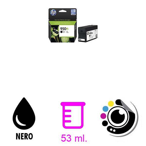 Cartuccia Originale HP 950 XL nera