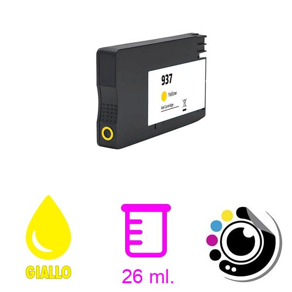 Compatiblie Cartuccia HP 937E XL Giallo 4S6W8NE
