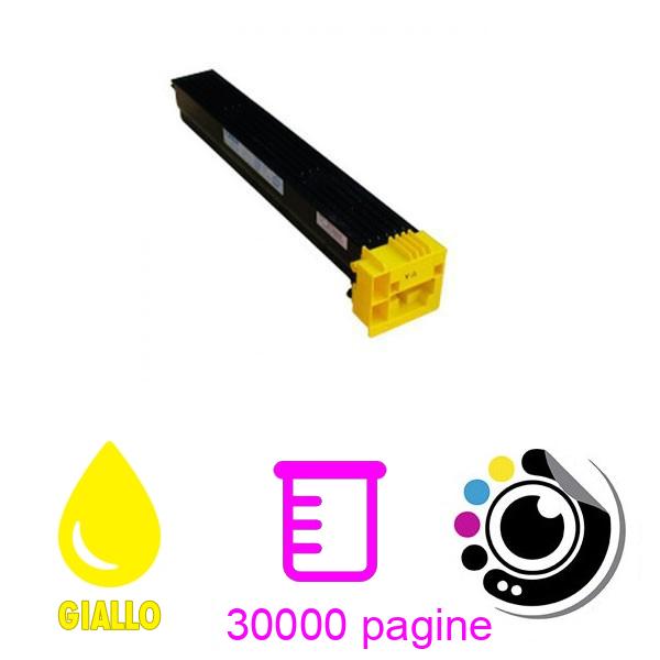 Toner compatibile Konica Minolta Bizhub C452 / C552 / C652 Giallo A0TM250 / TN-613Y / TN613