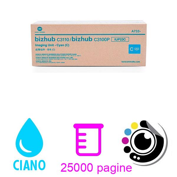 Tamburo Originale Konica Minolta Bizhub C-3110 Ciano A7330KH - IUP23C