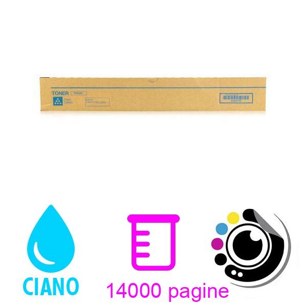 Toner Originale Konica Minolta TN328 Ciano AAV8450H Bassa Capacità