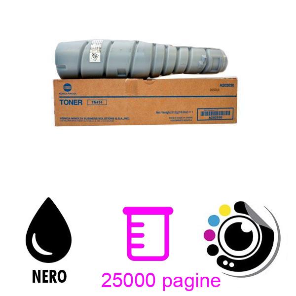 Toner Originale Konica Minolta Bizhub 363 TN414 Nero A202050