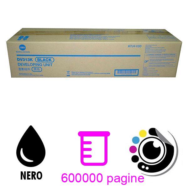 Originale Developer Unit Konica Minolta DV-313 Nero A7U403D DV313
