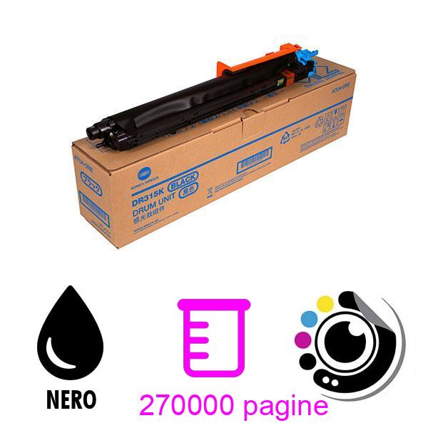 Originale Tamburo Konica Minolta DR315 Nero A7U40RE