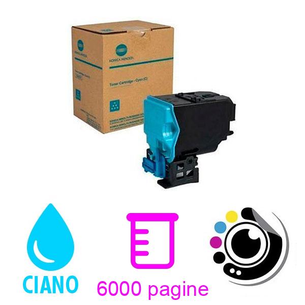 Toner Originale Konica Minolta TNP-27 Ciano A0X5453