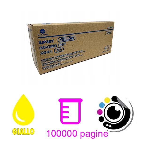 Originale Tamburo Konica Minolta IUP36 Giallo AAJV06E