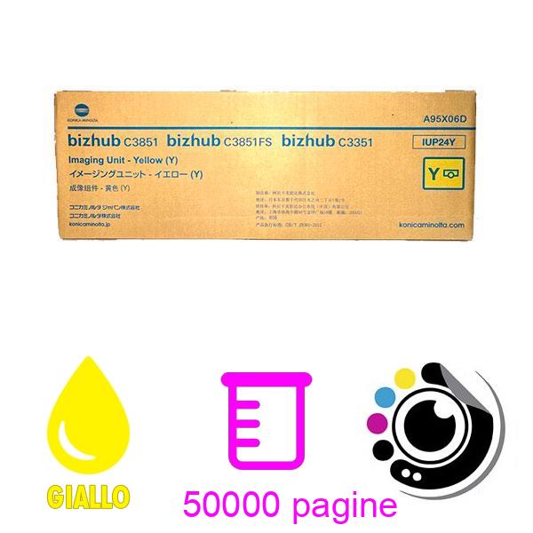 Originale Tamburo Konica Minolta IUP-24 Giallo A95X06D