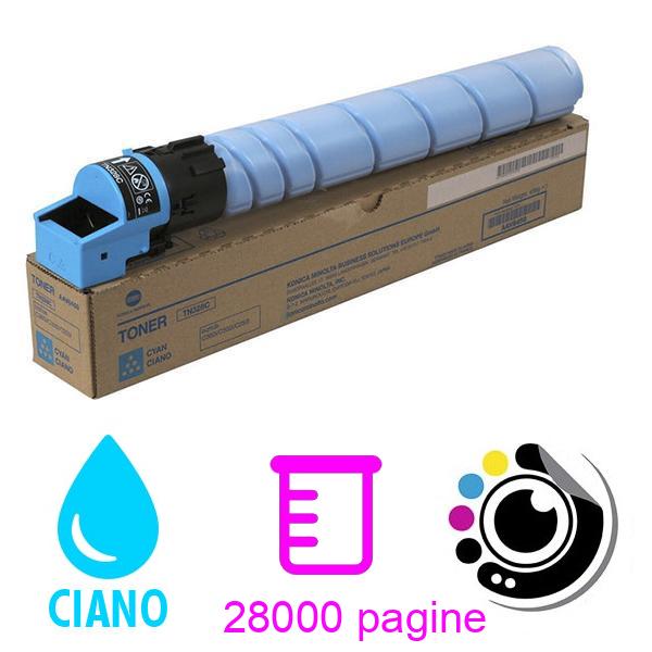 Toner Originale Konica Minolta TN328 Ciano AAV8450A