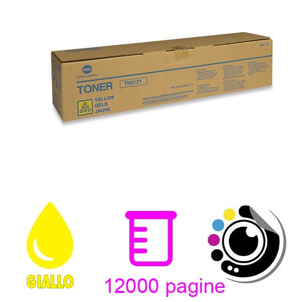 Toner Originale Konica Minolta TN312 Giallo