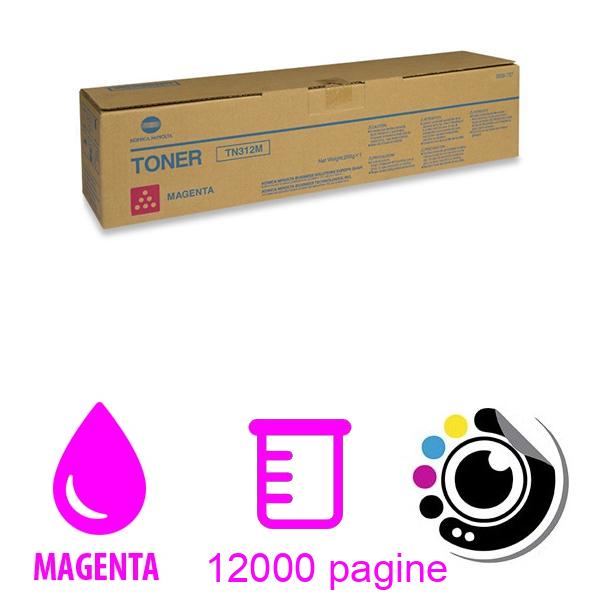 Toner Originale Konica Minolta TN312 Magenta