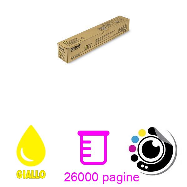 Original Toner konica minolta TN514Y Giallo Develop