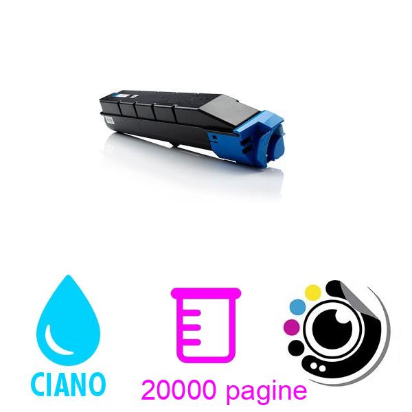 Toner compatibile Kyocera TK8505 / TK8507 Ciano 1T02LCCNL0
