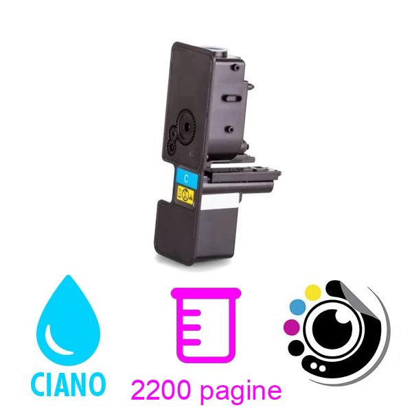 Toner compatibile Kyocera Ciano TK5220C / TK5230C - 1T02R9CNL1 / 1T02R9CNL0