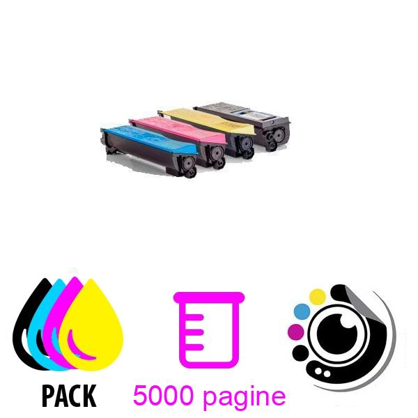 Toner compatibile Pacchetto x4 Kyocera TK540