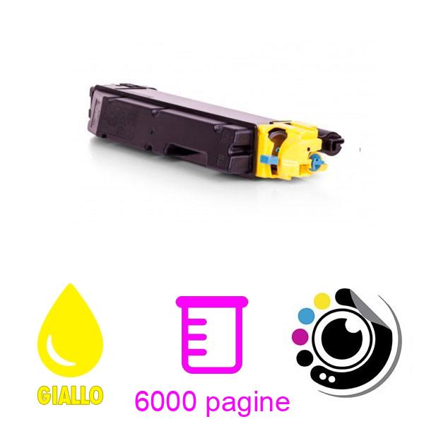 Toner compatibile Kyocera TK5270 Giallo 1T02TVANL0 / TK-5270Y