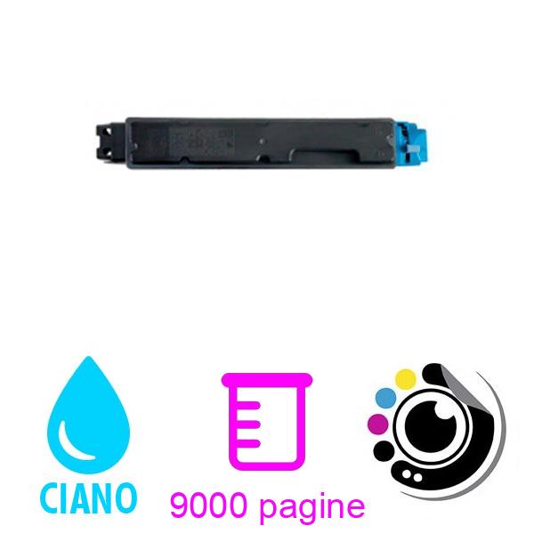 Toner compatibile Kyocera TK5345 / TK-5345 Ciano 1T02ZLCNL0