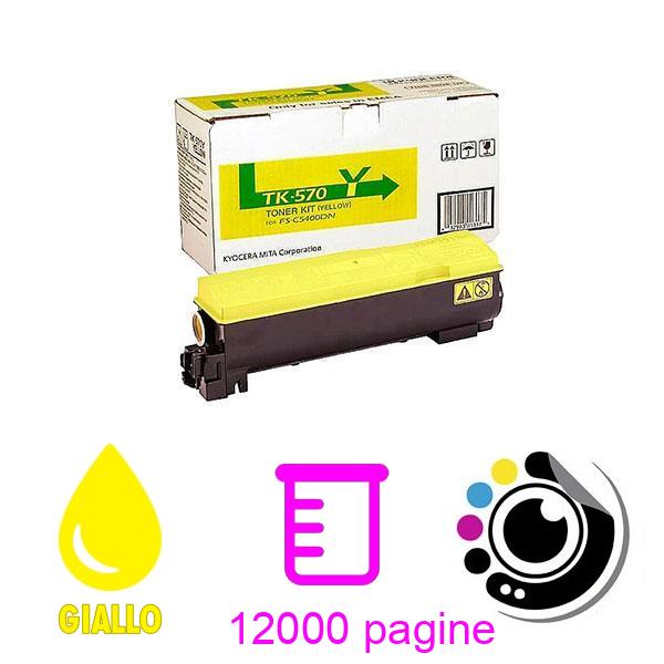 Toner Originale Kyocera TK-570 Giallo 1T02HGAEU0