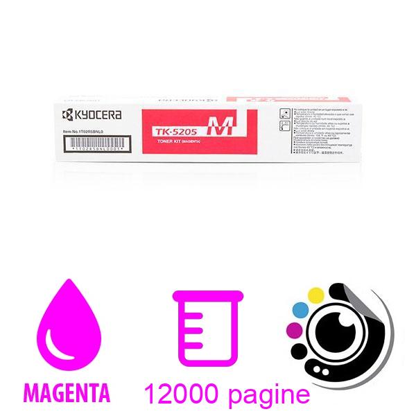 Toner Originale Kyocera TASKalfa 356 ci TK5205 Magenta 1T02R5BNL0