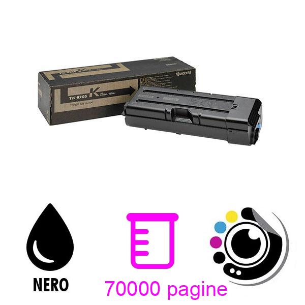 Toner Originale Kyocera TK-8705 Nero 1T02K90NL0
