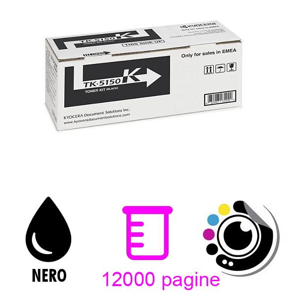 Toner Originale kyocera TK5150 Ecosys P6035/M6035/M6535 Nero