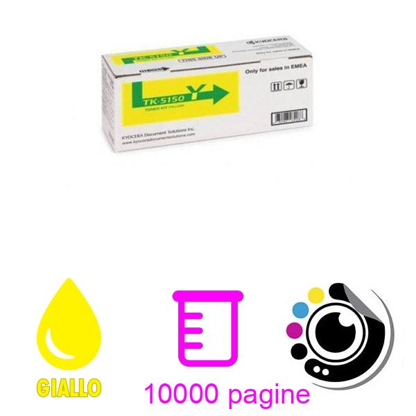 Toner Originale kyocera TK5150 Ecosys P6035/M6035/M6535 Giallo