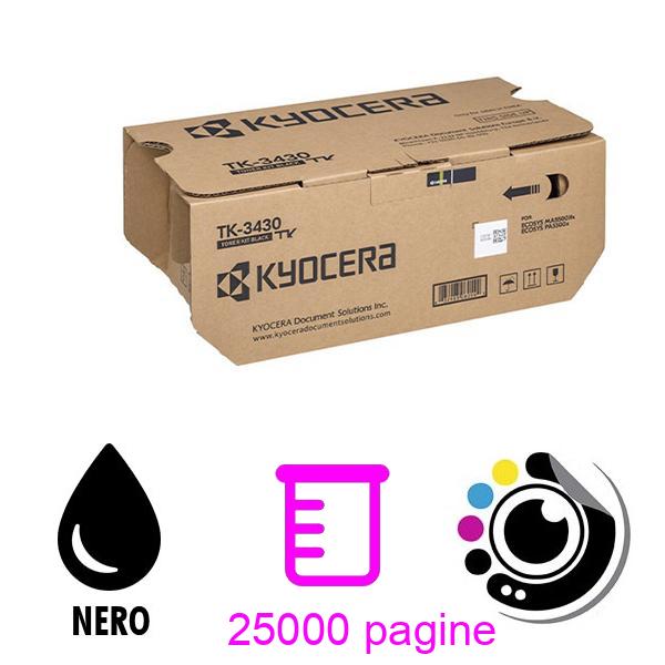 Originale Toner Kyocera TK3430 Nero 1T0C0W0NL0