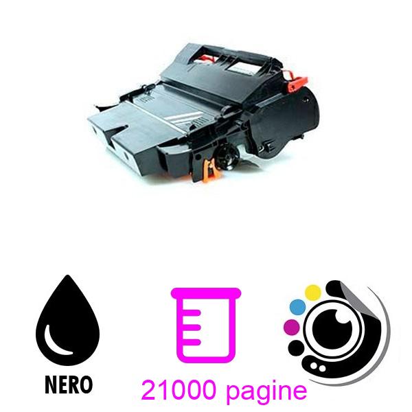 Toner compatibile Lexmark T640 / T642 / T644 Nero 64016HE