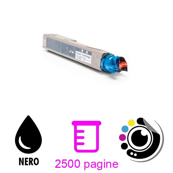 Toner compatibile OKI C3300 / C3400 / C3450 / C3600 Nero 43459436 / 43459332