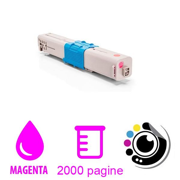 Toner compatibile OKI C310 / C330 / C331 / C510 / C511 / C530 / C531 Magenta 44469705