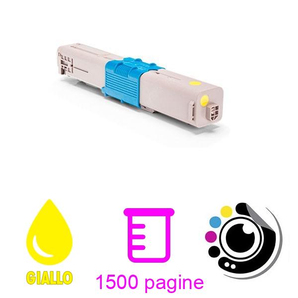 Toner compatibile OKI C301 / C321 Giallo 44973533