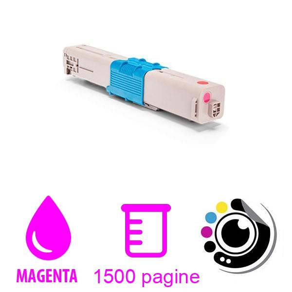 Toner compatibile OKI C301 / C321 Magenta 44973534