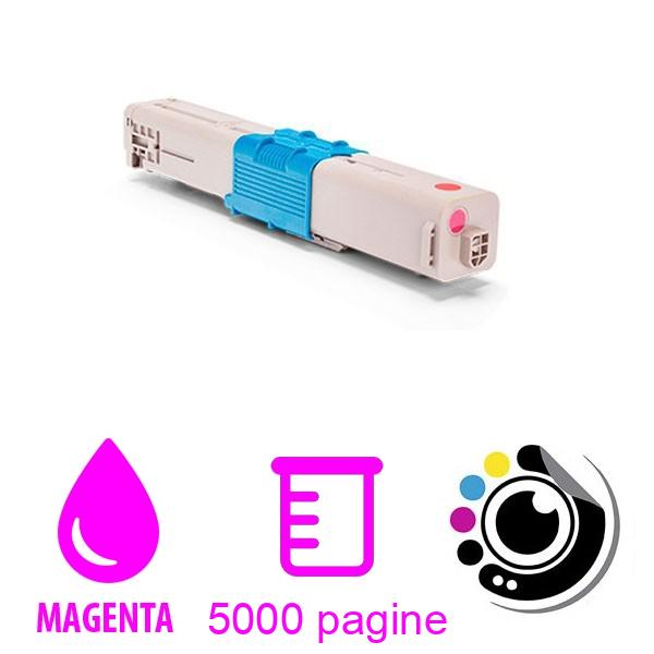 Toner compatibile OKI ES3451 MFP / ES5430 DN / ES5461 MFP Magenta 44469741