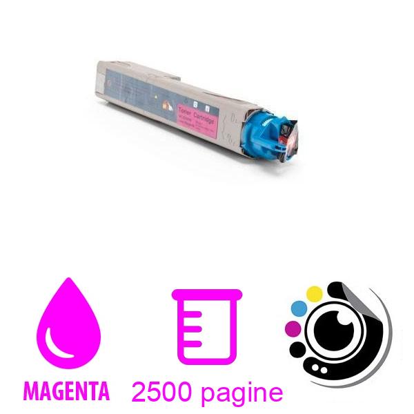 Toner compatibile OKI C3300 / C3400 / C3450 / C3600 Magenta 43459434 / 43459330