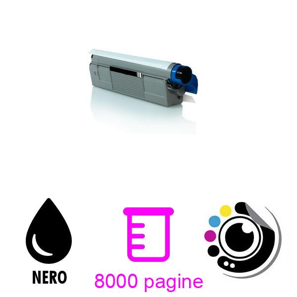 Toner compatibile OKI C5650 / C5750 Nero 43865708