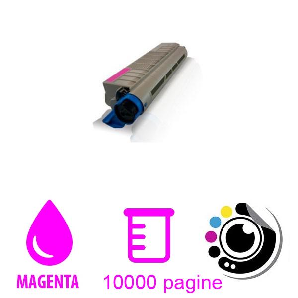 Toner compatibile OKI C831 / C841 Magenta 44844506