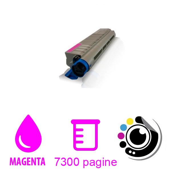 Toner compatibile OKI C822 Magenta 44844614