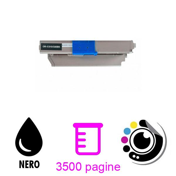 Compatibile Toner OKI MC351 / MC352 / MC361 / MC362 / MC561 / MC562 Nero 44469803