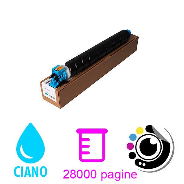 Toner compatibile Olivetti B1323 / B1378 (MF-259) Ciano O13100131