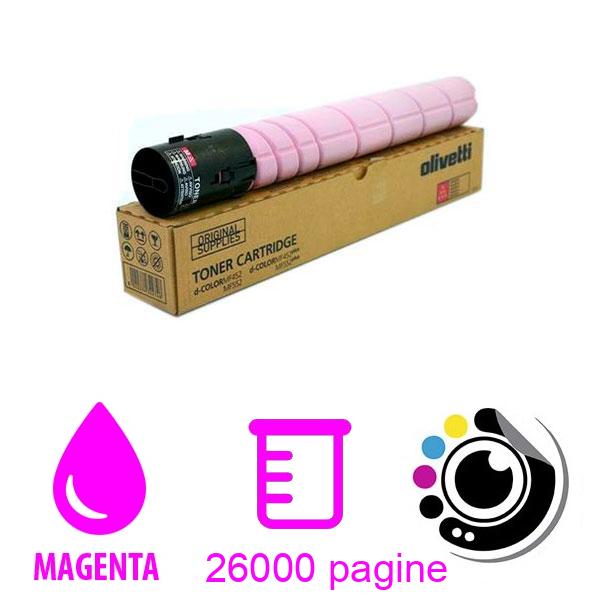 Toner Originale Olivetti d-Colore MF452 / MF552 Magenta B1028
