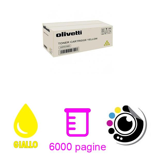 Originale Toner Olivetti 2552 (B1067) Giallo