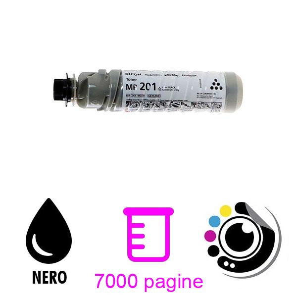 Toner Originale Ricoh MP201 / Type 1270D Nero