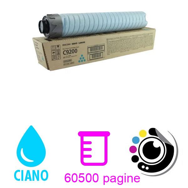 Toner Originale Ricoh C9200 (828517) Ciano