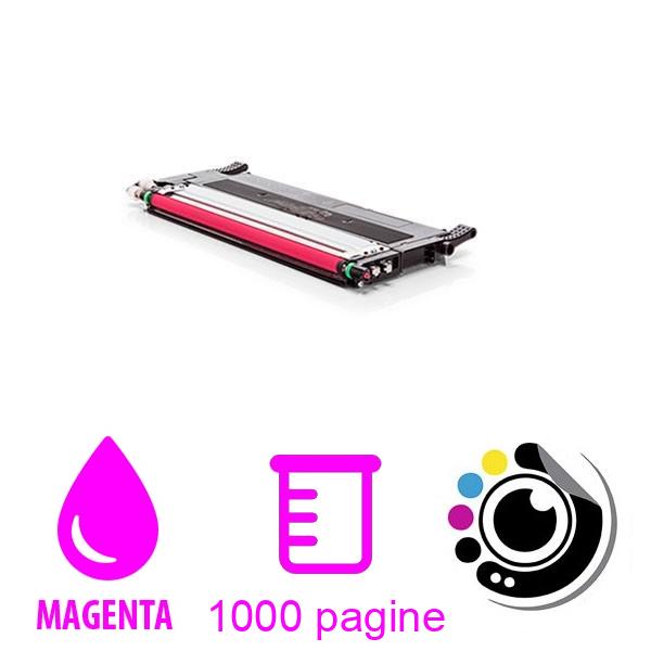 Toner compatibile Samsung CLP360 / CLP365 / CLX3300 / CLX3305 / XPRESS C410 / XPRESS C460 Magenta CLT-M406S