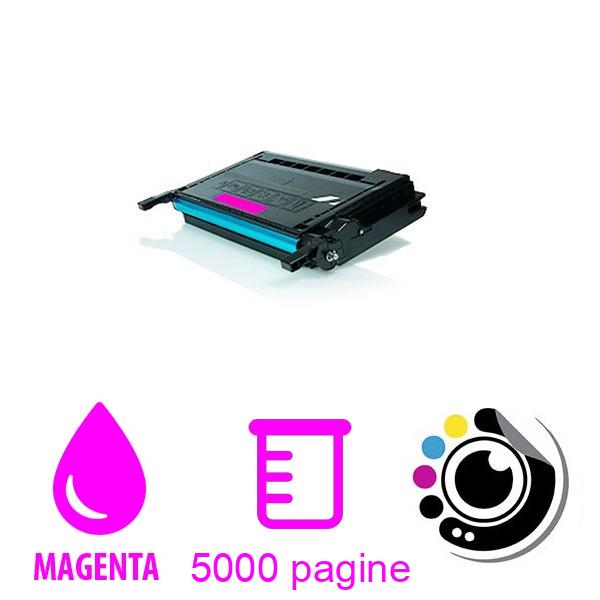 Toner compatibile Samsung CLP610 / CLP660 / CLX6200 / CLX6210 / CLX6240 Magenta CLP-M660B