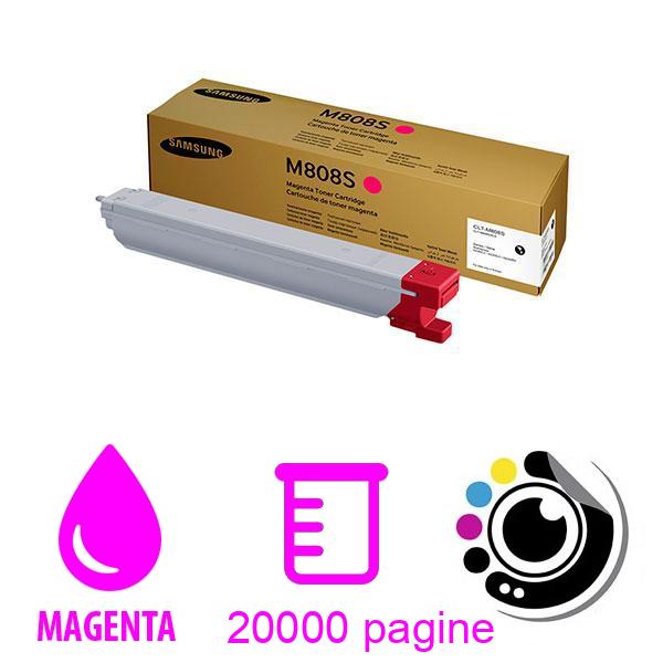 Toner Originale Samsung CLT-M808S Magenta SS642A